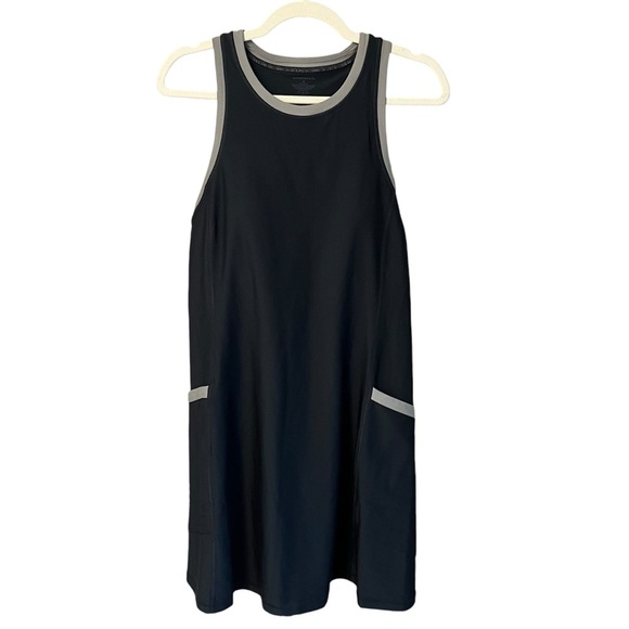 Summersalt Black Do-It-All Tennis Athletic Activewear Sleeveless Dress Size 10 - Picture 1 of 9